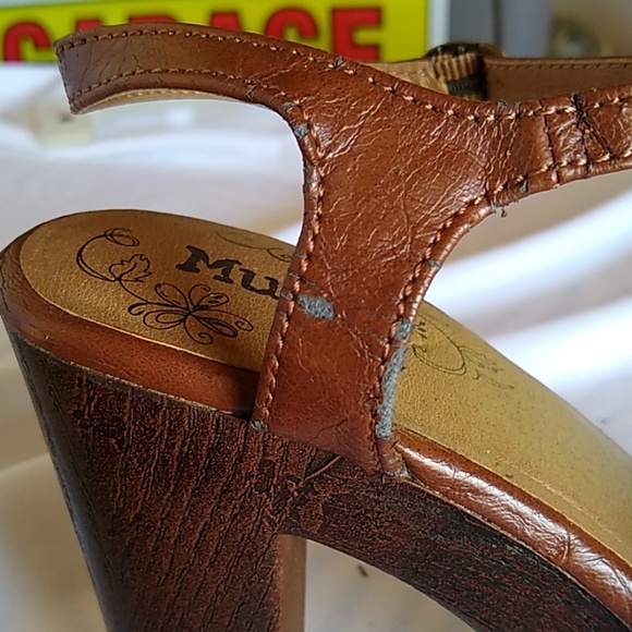 Mudd shoes open toe ankle strap size 7 1/2 - Picture 4 of 5
